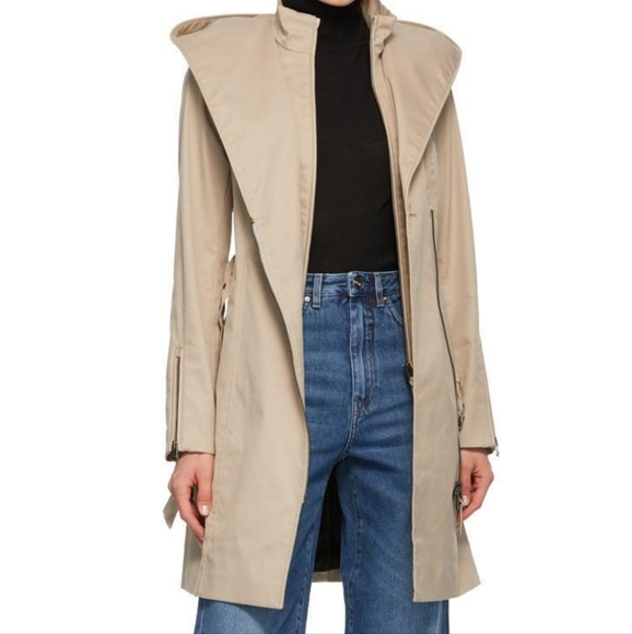 Mackage Adela Trenchcoat, XS, Sand color - Picture 2 of 8